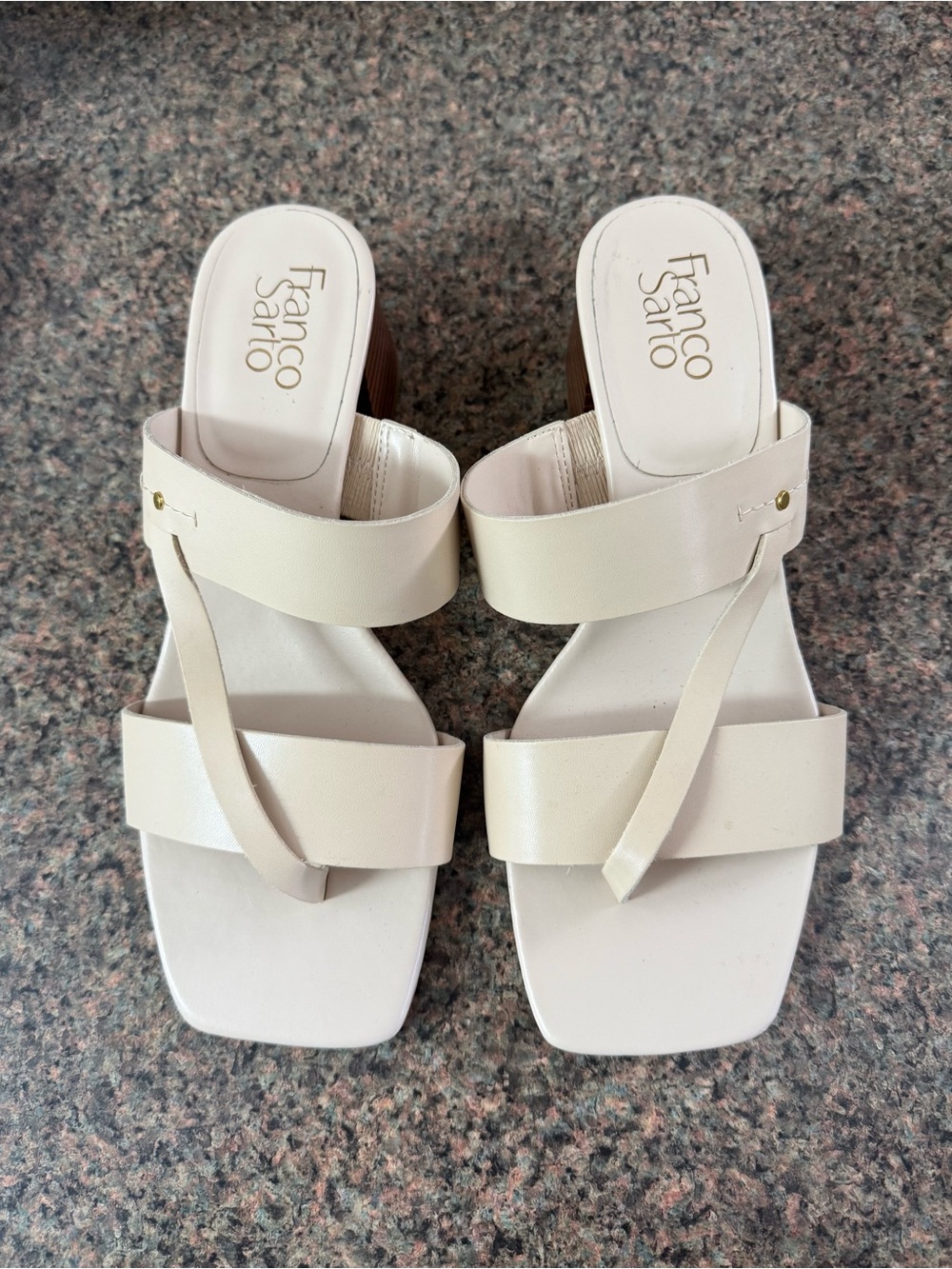 Franco Sarto Block Heel Slides